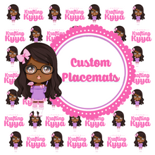 Load image into Gallery viewer, Custom Party Placemats/Activity Mats