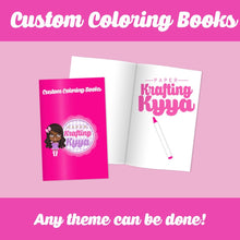 Load image into Gallery viewer, Yellow Bird Custom Coloring Book Party Favors