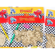 Load image into Gallery viewer, Zoom Zoom Custom Paint Kit Party Favors Kids Party Favor