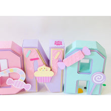 Load image into Gallery viewer, Candyland 3D letters