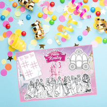 Load image into Gallery viewer, Princess Party Placemat for Kids party, Table decoration