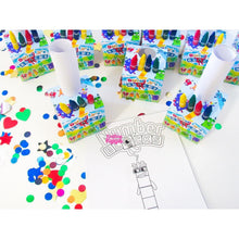 Load image into Gallery viewer, Numeric Blocks Custom Coloring Pages Coloring Box Party Favors