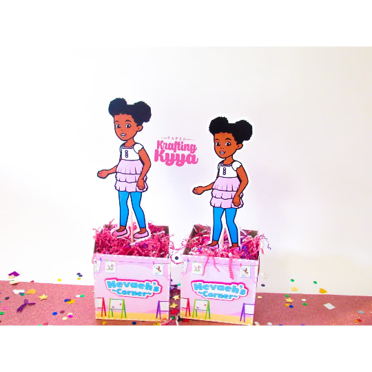 Gracie Girl Party Centerpieces
