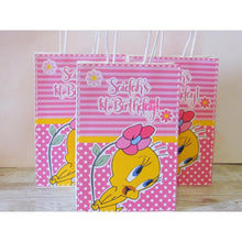 Load image into Gallery viewer, Yellow Birdy Treat Bags Party Favor Bag

