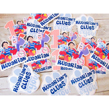 Load image into Gallery viewer, Personalized/ Blue Dog and You Custom Party Stickers
