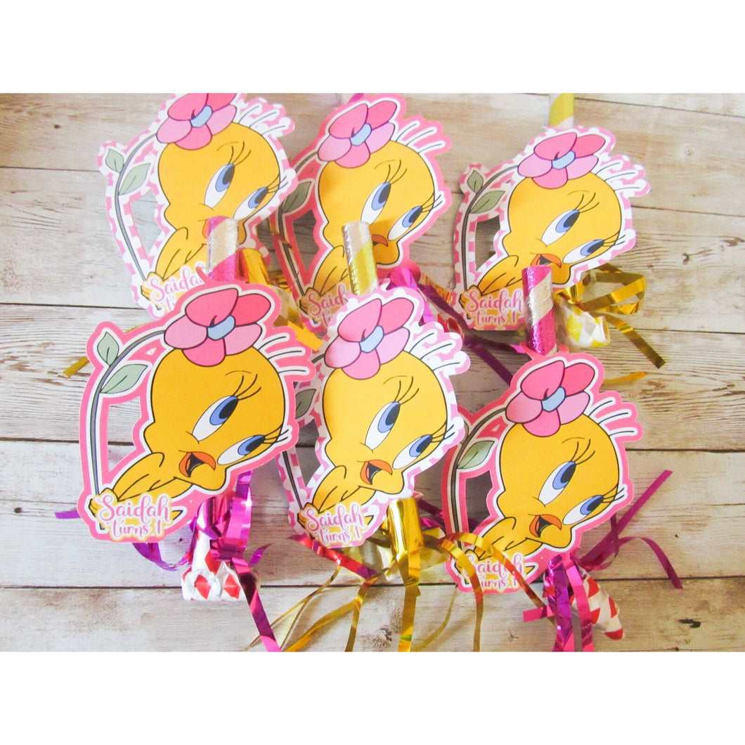 Yellow Bird Custom Party Blowers Party Favors Party Blowouts